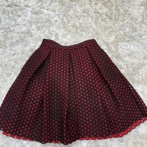 Maje puffer skater skirt